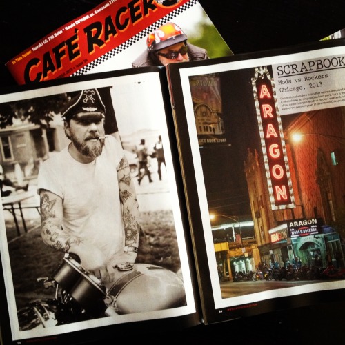 Thanks to Cafe Racer Magazine for the sweet spread they did with my pics from this year&rsquo;s 