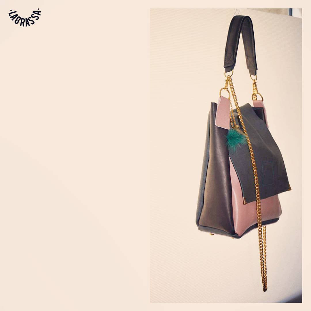 LA GRASSA handmade design — La Grassa Jewelbag Colorblock n.°002 # ...