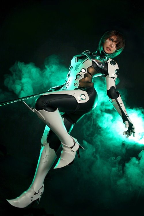 Porn overbutts: Genji Cosplay  photos