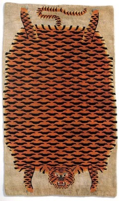 textille:  Tibetan rugs, 19th century 