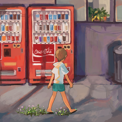 kelpls:Child nature spirit exploring the city 