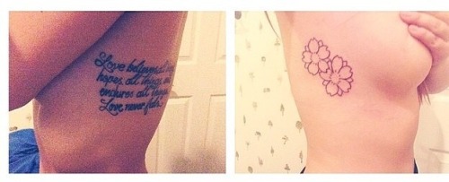 victoriaashley23:  I need to get myself some more tattoos, and finish my cherry blossoms 