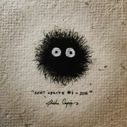 capiecreative: “Soot Sprite #1 - 2015”