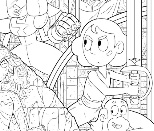 Sorry for the slow updates lately, I’ve been working all week on the big poster project and it’s taking forever. Check out some detail! 