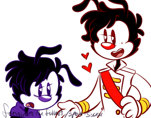 It’s time for ANIMANI-SIDES! I had the irresistible urge to draw the sides as Animaniacs because I l
