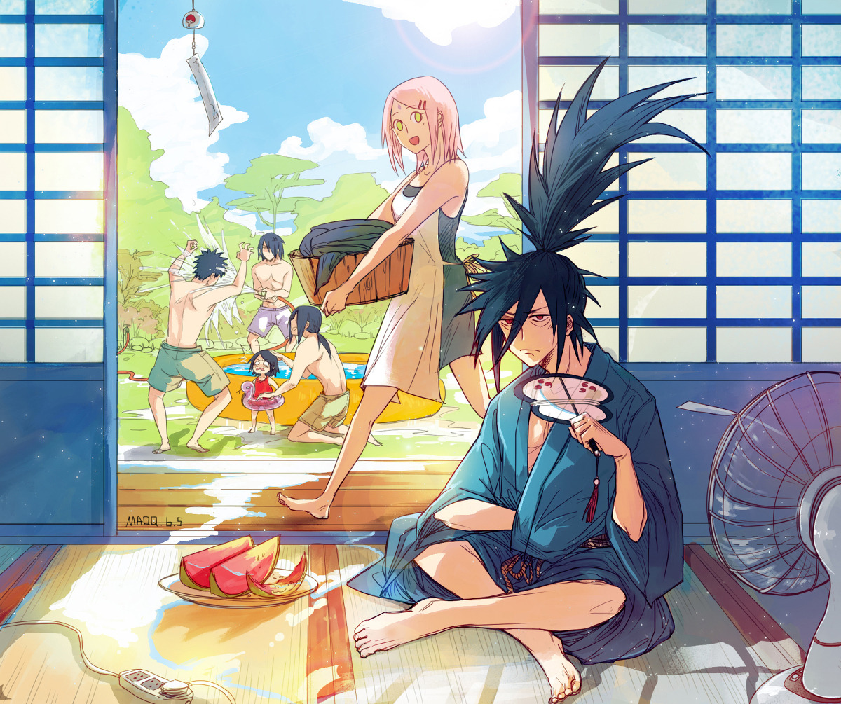 krafthoney-deactivated20151018:     团扇一家 夏日 日常 by MAOQ※Permission