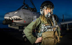 titanium-rain:   How a Small-Town Girl Ended Up in the Cockpit of an A-10 Warthog  Via The Drive 