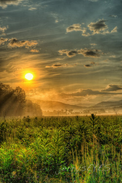 Sunrise on Hyatt Lane on Flickr. From a recent trip to the Smoky Mountains