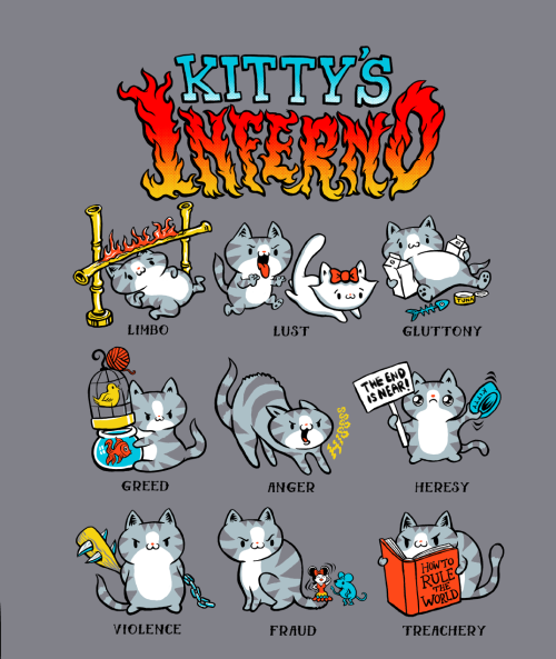 Kitty’s Inferno by Lucky1988 (on tee here)