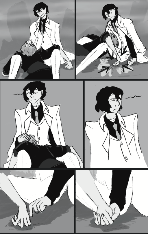 ...So I Made A Comic Based On The End Of This Fic I Wrote, But All You Really Need To Know Is That Dazai's