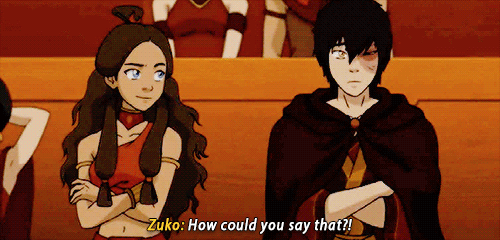 unicornships:Oh ObliviousLord Zuko….you should really hear yourself sometimes.
