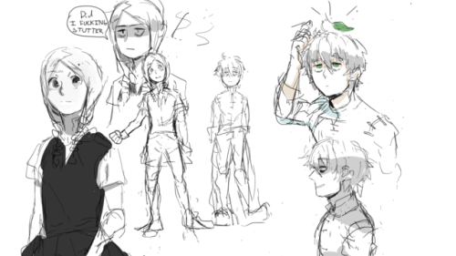 innocentcinnamonbun: I don’t believe I uploaded these doodles of kiddos