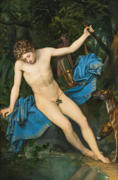 Joseph Dionysius Odevaere (1778–1830)Narcissus