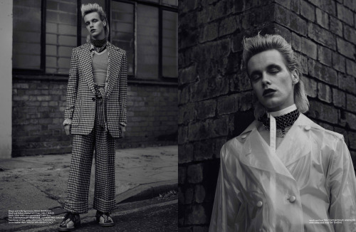 REPLICA MAN Winter 2016Styling by Ellie Grace Cumming, makeup by Inge Grognard, hair by Gary Gill.Fe