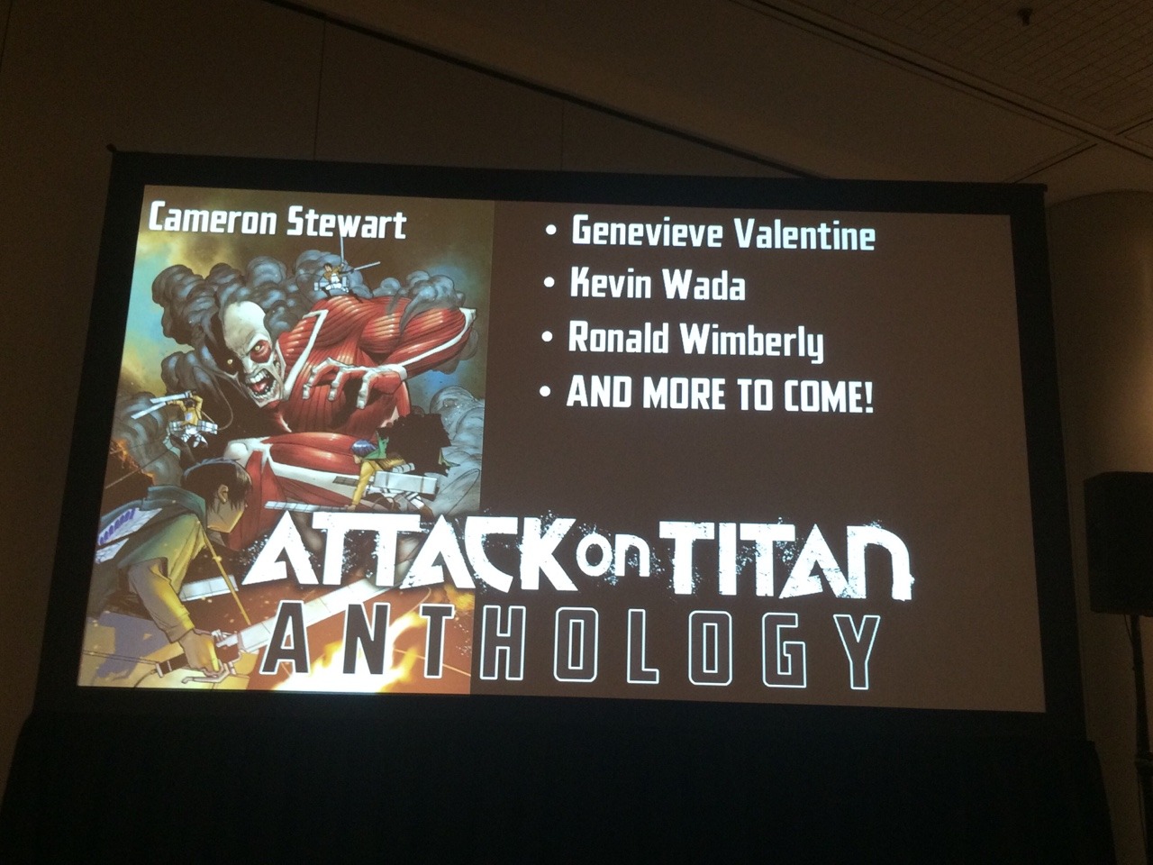 Live blogging: Besides reannouncing volume 17’s english release, the “Biggest