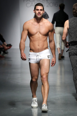 goldmalemodels:  boyzoo:  Chad White at Jeffrey Fashion Cares 2016       GMM   