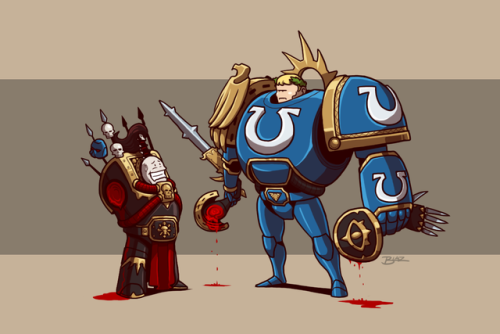 wh40kartwork:Alright Then, We’ll Call It a Draw by blazbaros 