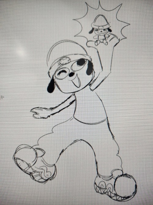 More Parappa Doodles Because He Is The Coolest Dude Around!