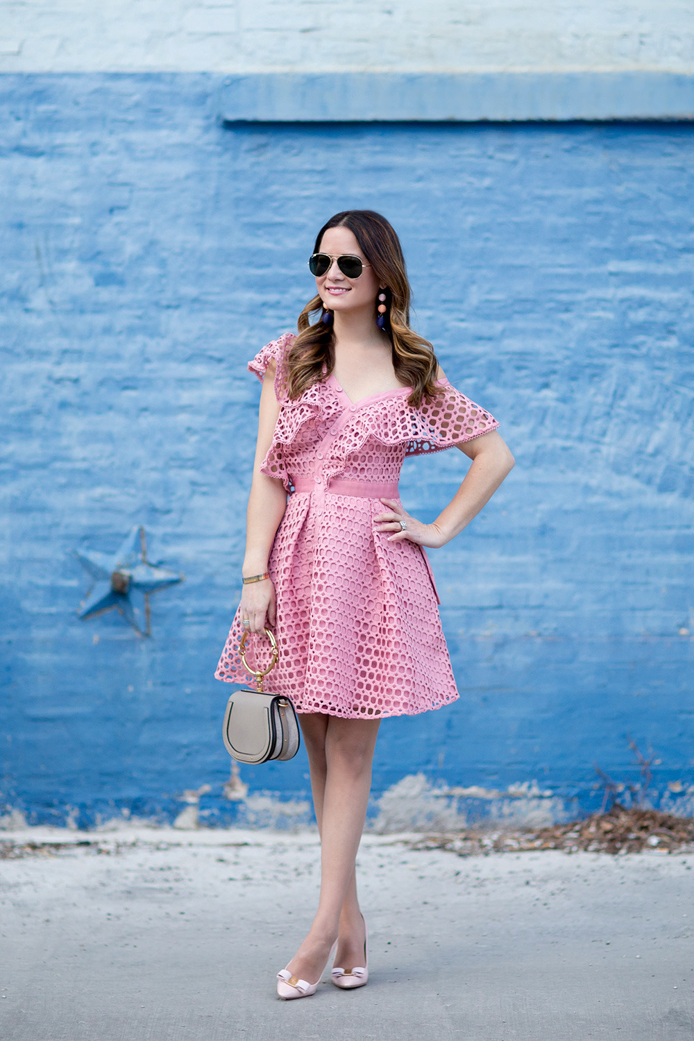 Dress Pink Eyelet - Tumblr Gallery