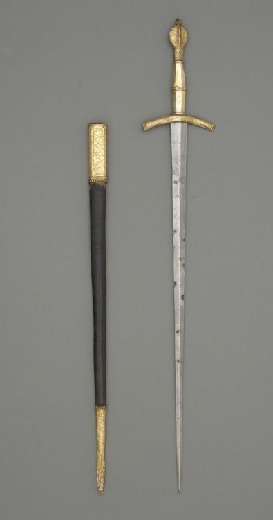 Ceremonial sword of the Rector of The Republic of Ragusa, 15th century.