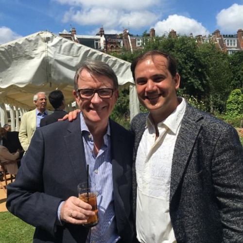 edmilibum: ‘Peter Mandelson (left) posed for smiley photos with his Brazilian partner Reinaldo