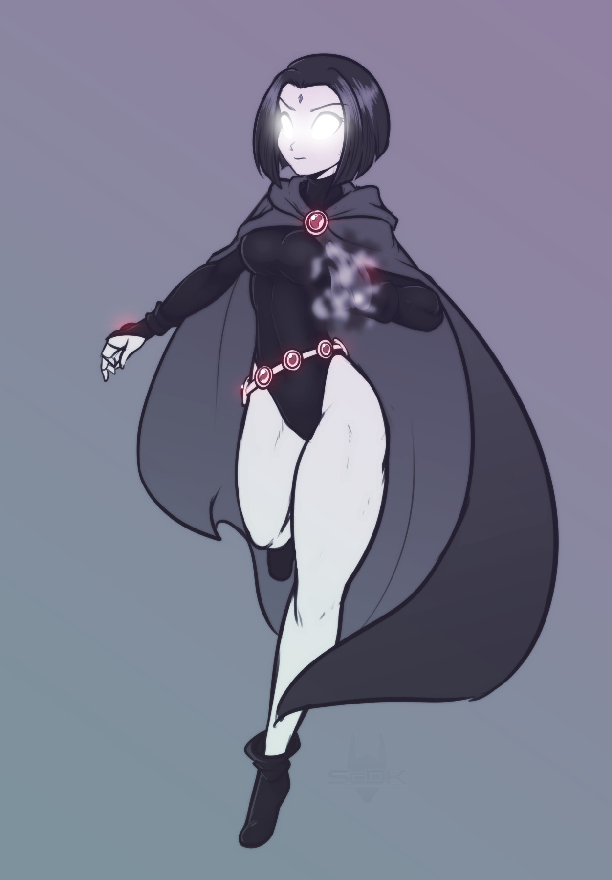 scdk-nsfw: scdk-nsfw:  scdk-sfw:  Doodle - Raven If someone draws a character well
