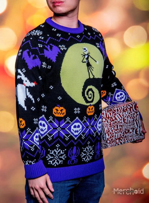 ♡ Nightmare Before Christmas Sweater (XS-3XL) from Merchoid ♡