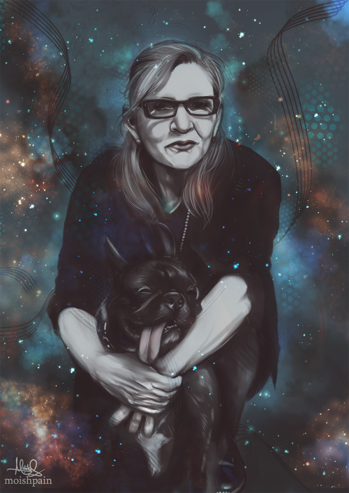 sheep-in-clouds:Rest In Peace, Carrie Fisher. You made this world a better place. 
