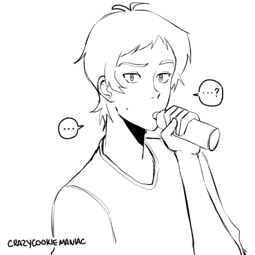 crazycookiemaniac:  1- if you’re wondering if Lance is going to be in all of my comics, then y