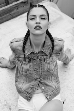 senyahearts:  Beauty Story - Kate Bogucharskaia @ Next Models NY  Photographed by: Frida Marklund 