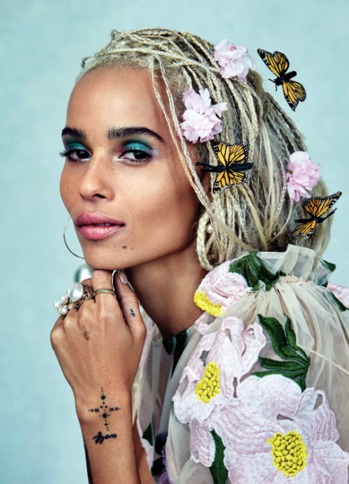 lastjedie: Zoë Kravitz by Patrick Demarchelier for Allure Magazine