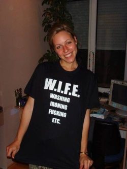 I absolutely must find this shirt for my wife!!!