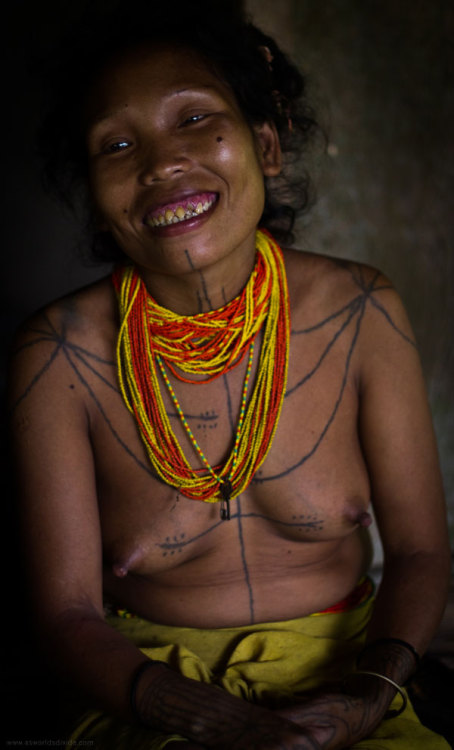 Sex A Mentawai woman displaying traditional tattoo pictures