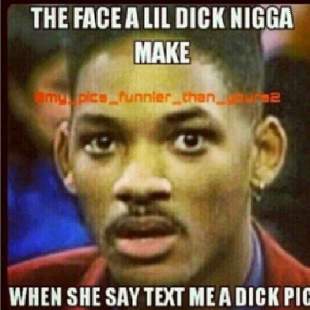 taelor-soxclusive:  #LilDick #NiggasBeLike #WillSmith #LoL 
