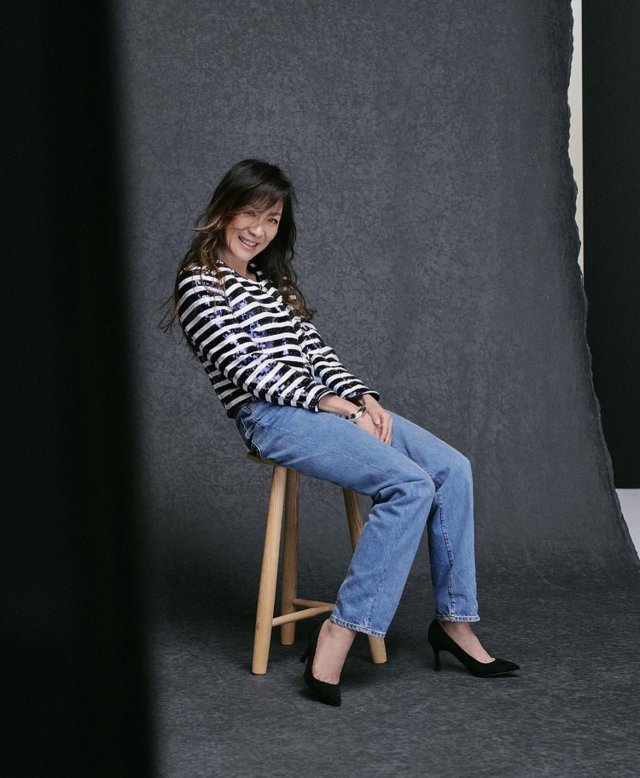 Michelle Yeoh for J. Crew