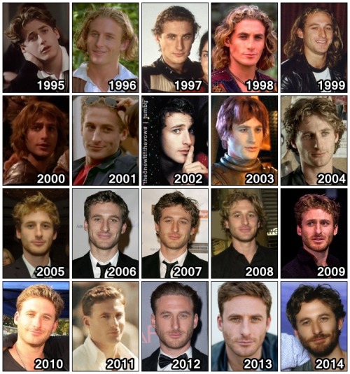 theonewiththevows:The Evolution of: Dean O’GormanI see Dean was going through a Scott Sta