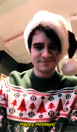 patdsnaps:Have a festive and jolly Brendon wishing you Merry Christmas!