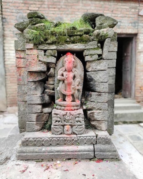 Bhairava/Mahakala street shrine, Nepal