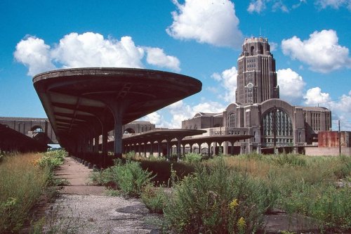 Buffalo Central Terminal was heralded as one of the premier examples of railroad art deco architectu