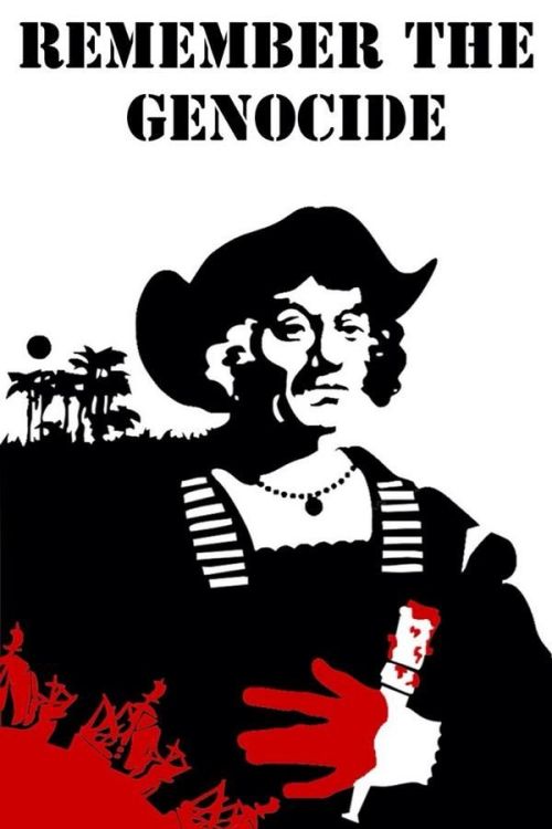 fuckyeahanarchistposters:Some anti-Columbus Day poster designs