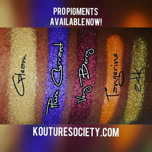 Pro pigments only $3 ⬇⬇⬇ KoutureSociety.com  Free shipping on orders $20 and up (LINK IN BIO) ALMOST