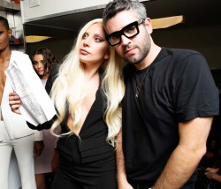 ladyxgaga:   “Lady Gaga &amp; Brandon Maxwell: an Intimate Interview” The morning after his NYFW debut, Brandon Maxwell and his friend, client, and muse, Lady Gaga, came to the V Offices for a heartfelt chat.   Gaga, Brandon has been styling and creating