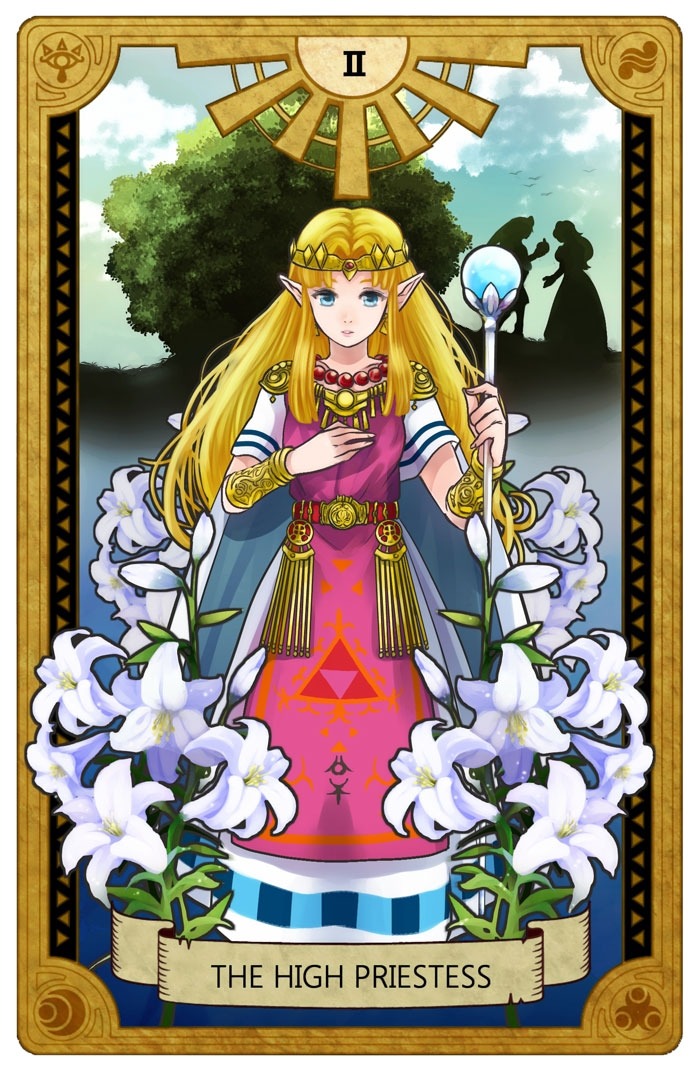                             The Legend of Zelda Tarot Cards 0 - IX