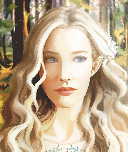 cos-tam:     Celebrían was an Elven noblewoman, the daughter of Celeborn and Galadriel, wife of Elro