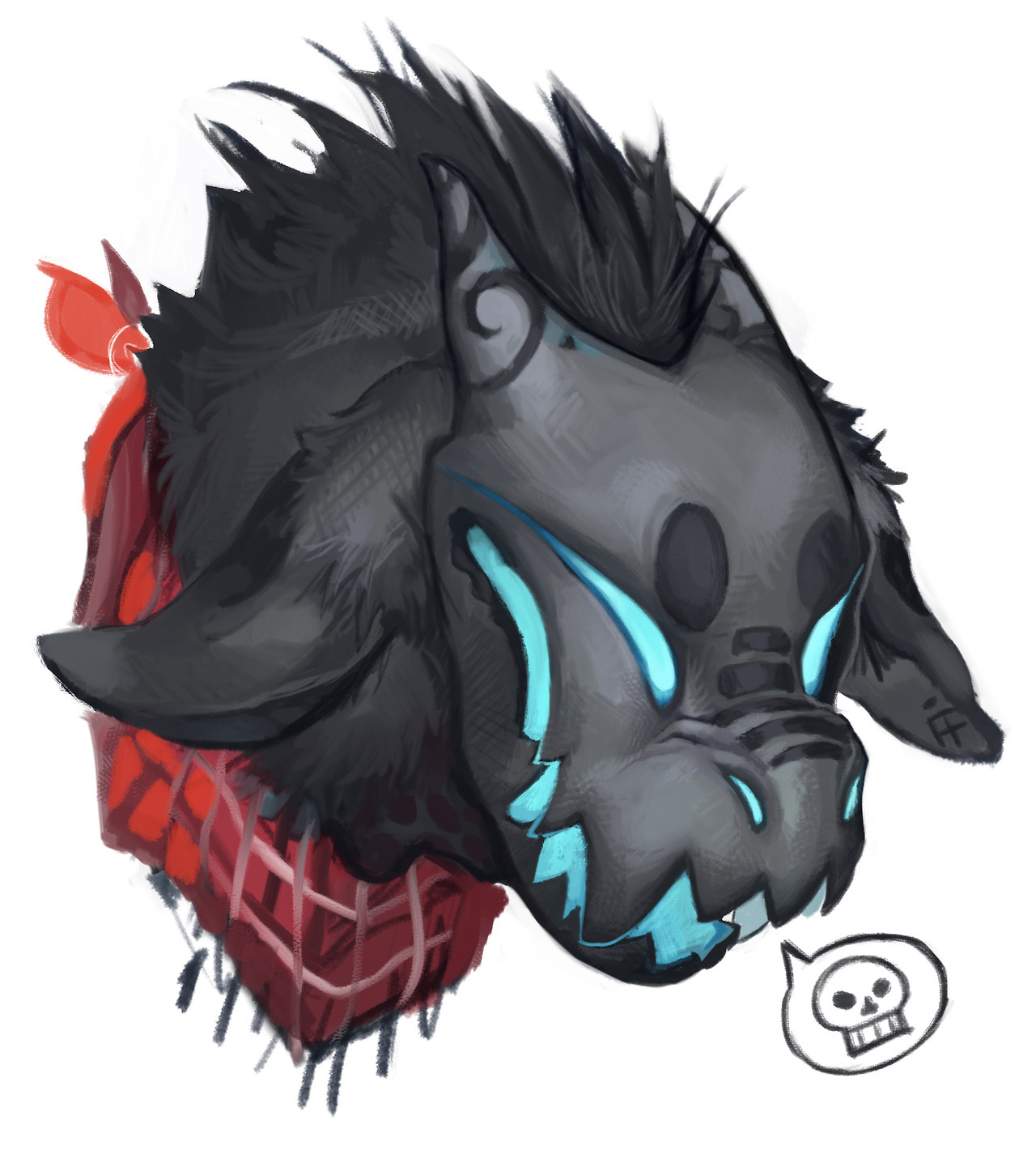 alradeck:  So i’m selling my spoopy halloween suit in an auction that ends Thursday!