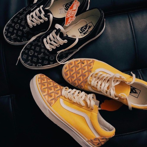 custom goyard vans