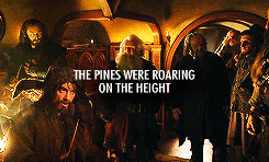 thorinds:  Hobbit Meme: [2/2] Songs - Misty Mountains  The mountain smoked beneath