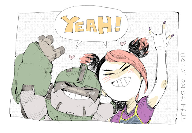 beroberob:  Miko: My littlehead! tyoukawaii!!  BHの3話でボケがミコに触っちゃいかんっていう一連の流れが微笑ましい