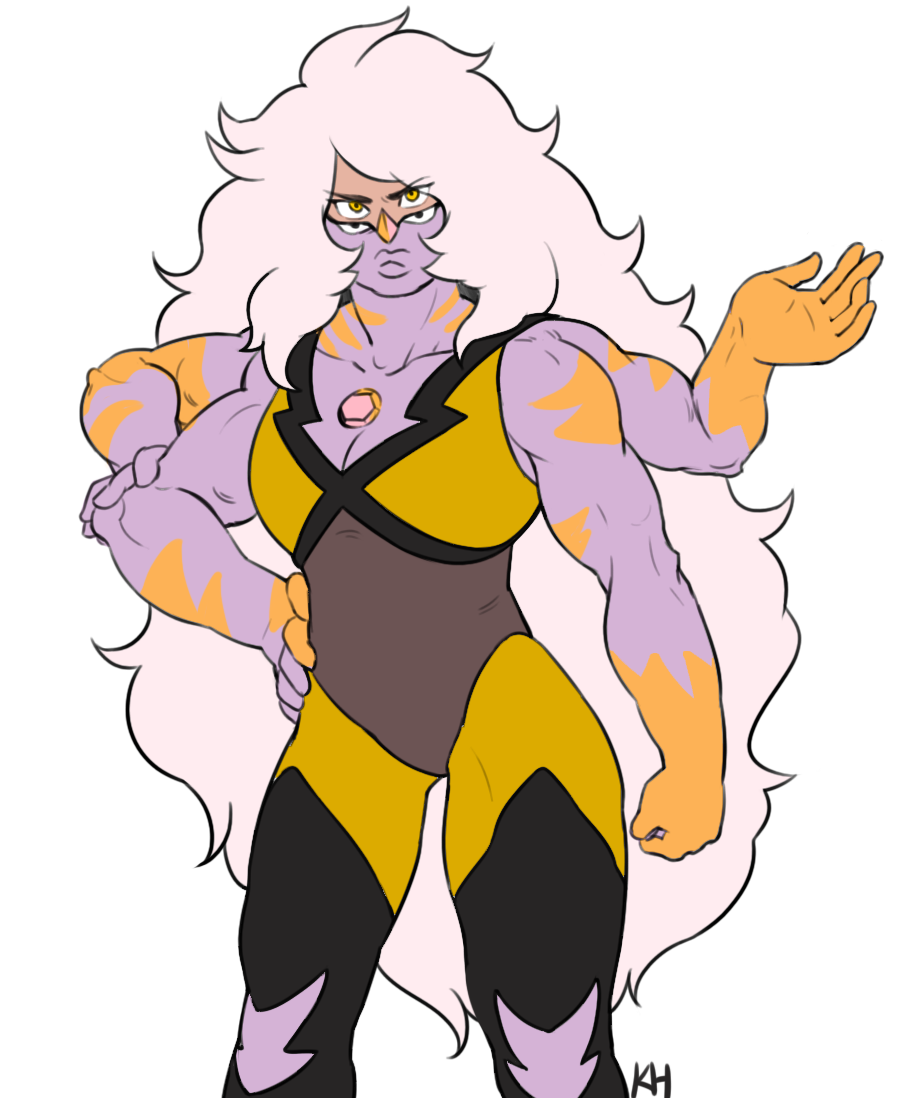 kkhoppang:  I’m so happy to draw a fusion of my favorite gems…   &lt;3 o
