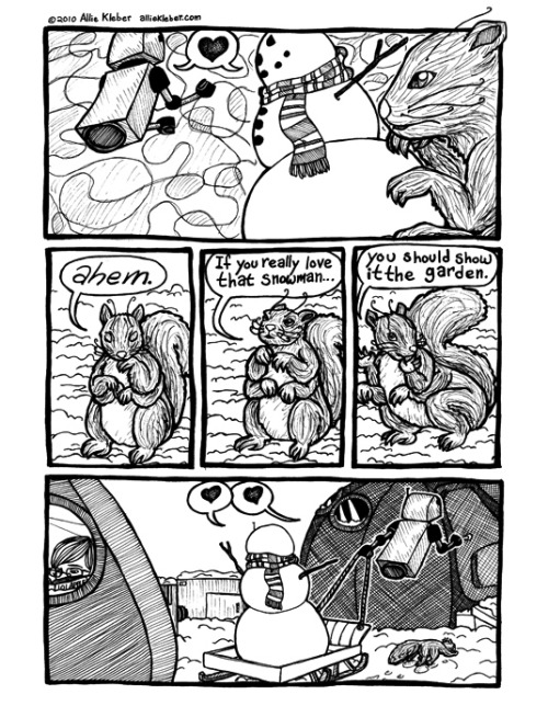 For Throwback Thursday: my application comic to the Center for Cartoon Studies, including the requir